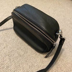 Ecco Black Cross-Body Purse